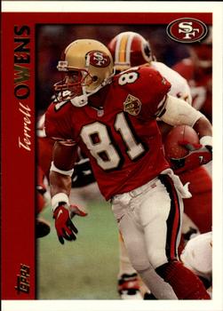 Terrell Owens San Francisco 49ers 1997 Topps NFL #186